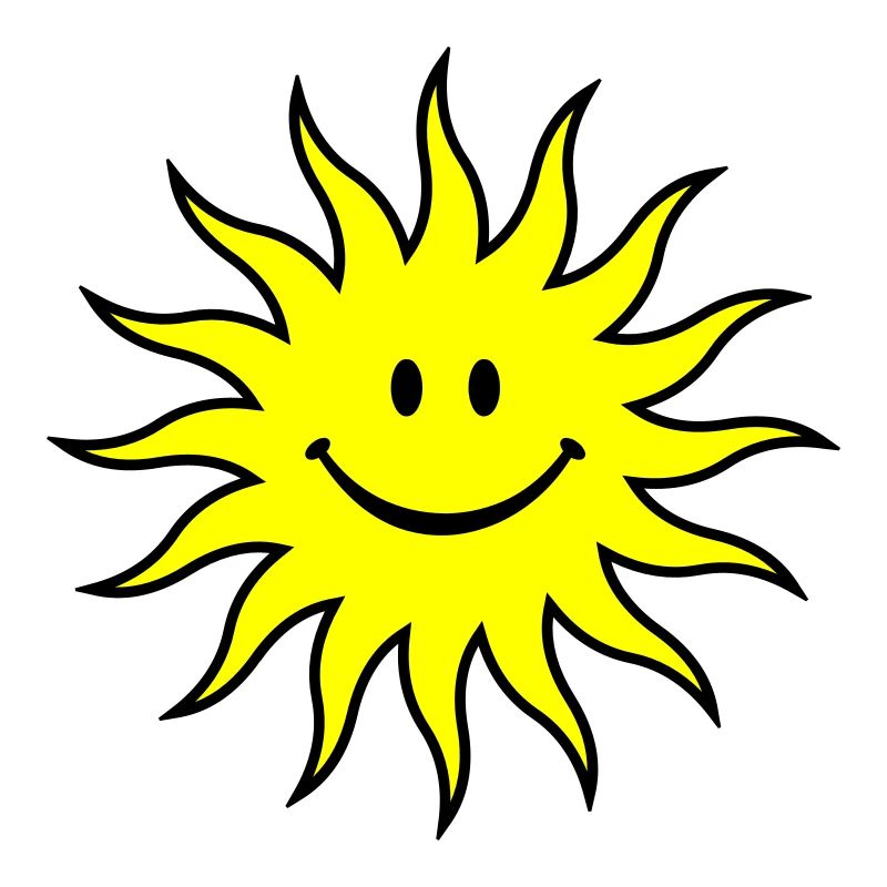 Sun - Lachende Sonne