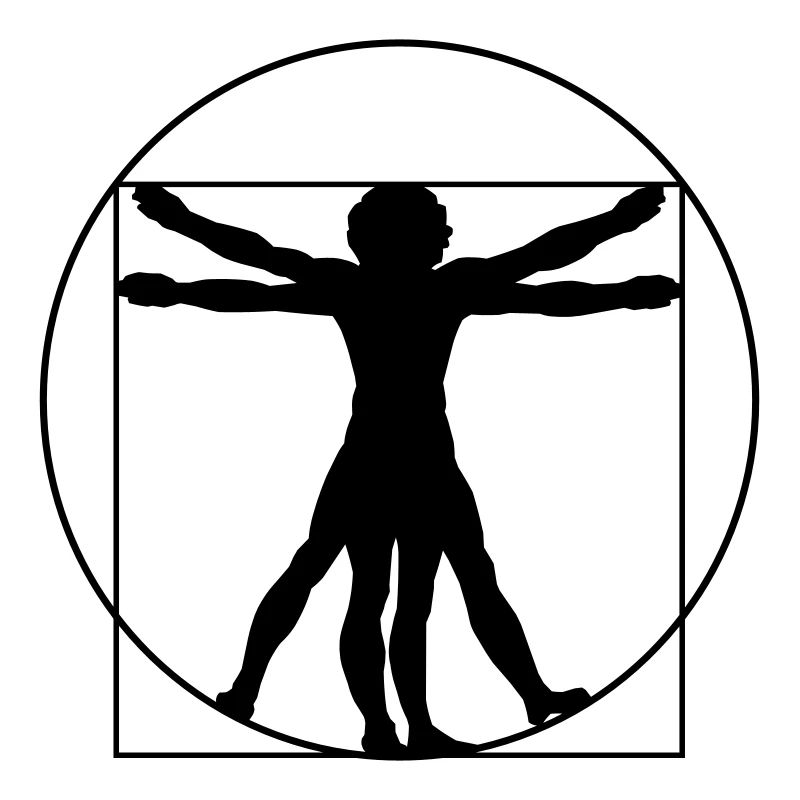 Da Vinci's Vitruvian Man