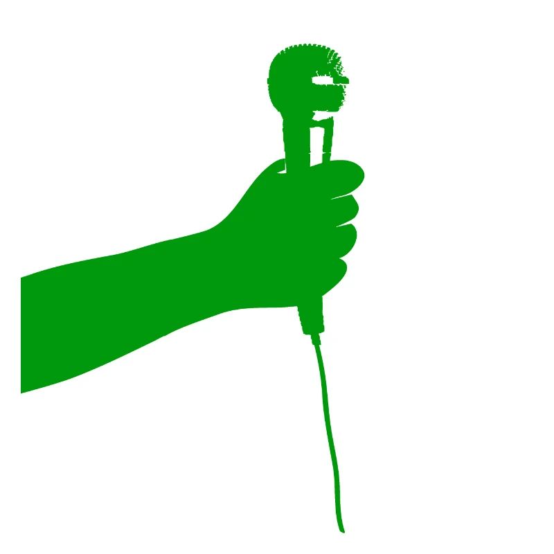 microphone (green)