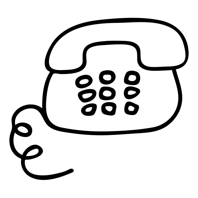 Retro phone - Line