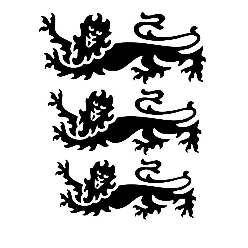 3 lions black