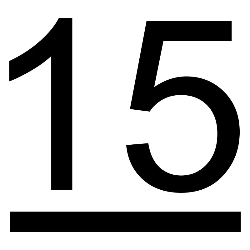 15 Meter Klasse Segelzeichen