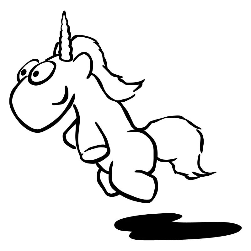 einhorn Unicorn flying