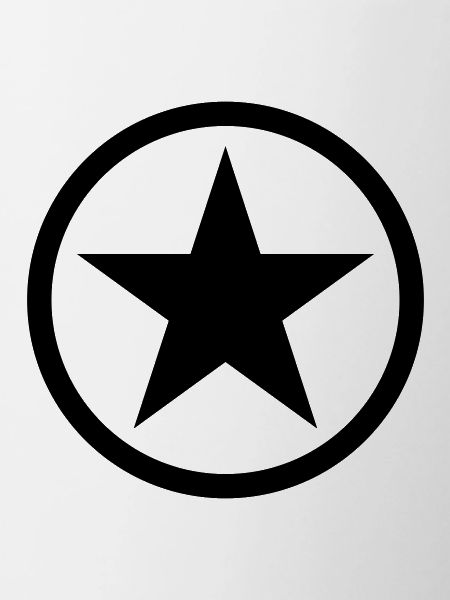 Star in circle