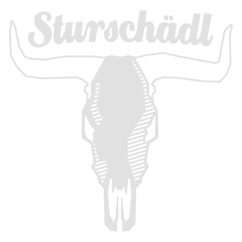 Sturschädl - weiß