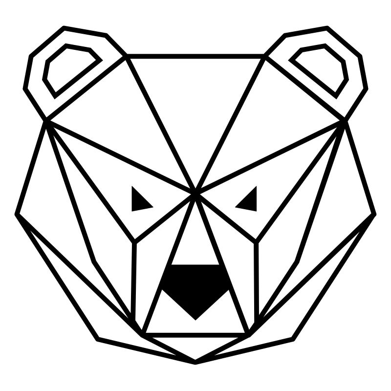 Bear outline