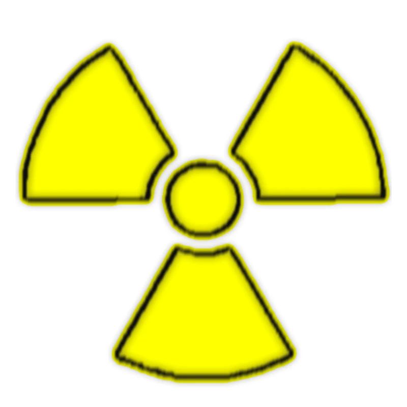 Atomzeichen gelb