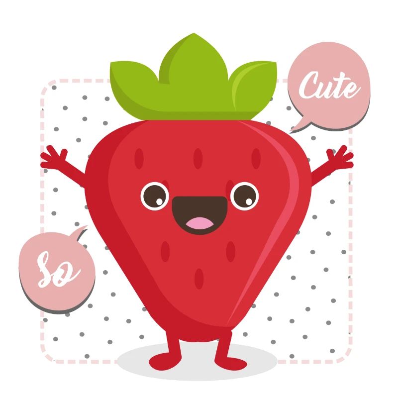 fraise so cute