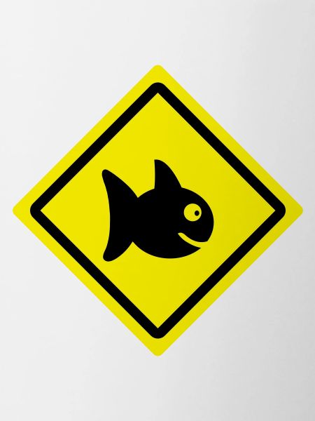 fish roadsign