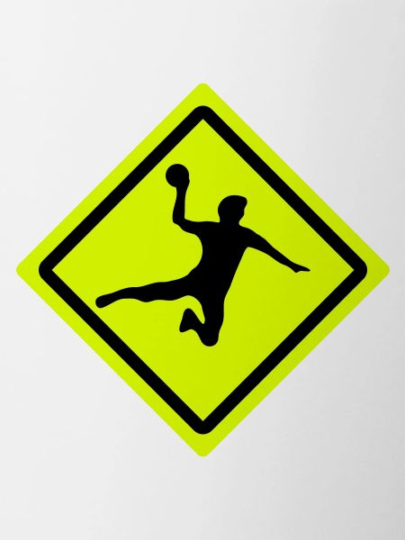 handball roadsign