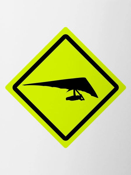 hang glider roadsign