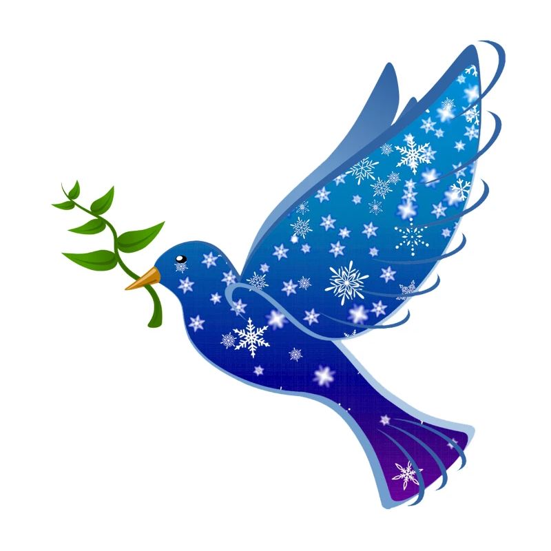Blue Peace Dove
