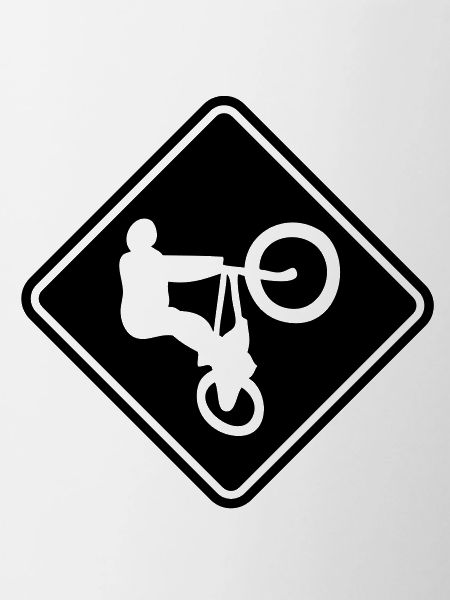 BMX Roadsign