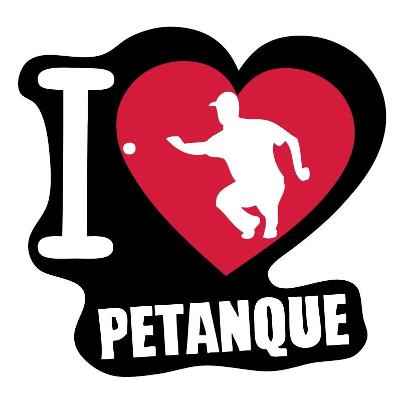 i love love petanque boule2