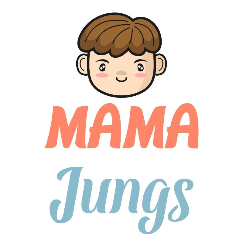 Mama von Jungs - Coole starke Mutter Geschenk