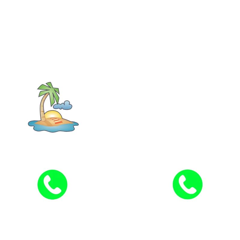 Mallorca is calling, Lustiges Geschenkidee Palme