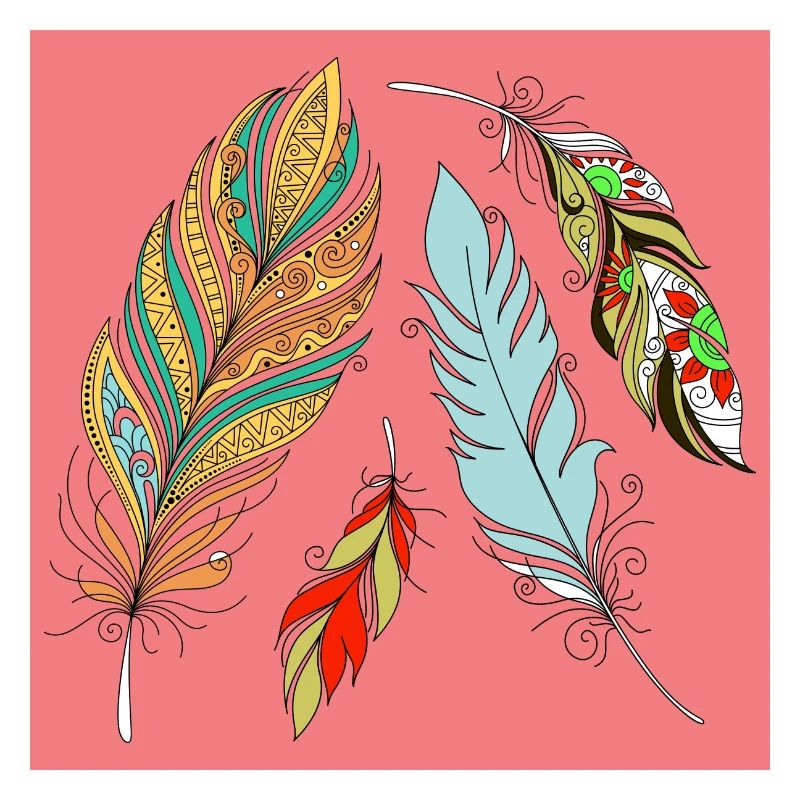 feathers
