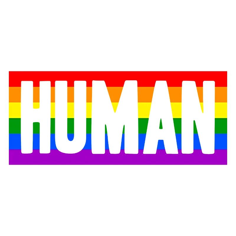Human Mensch Regenbogen Geschenkidee