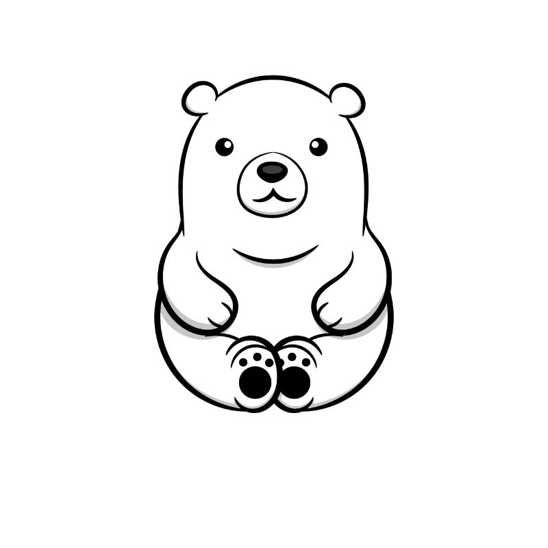 Cooler Eisbär Geschenk