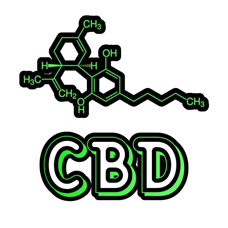 Cannabidiol - CBD Cannabis Geschenk