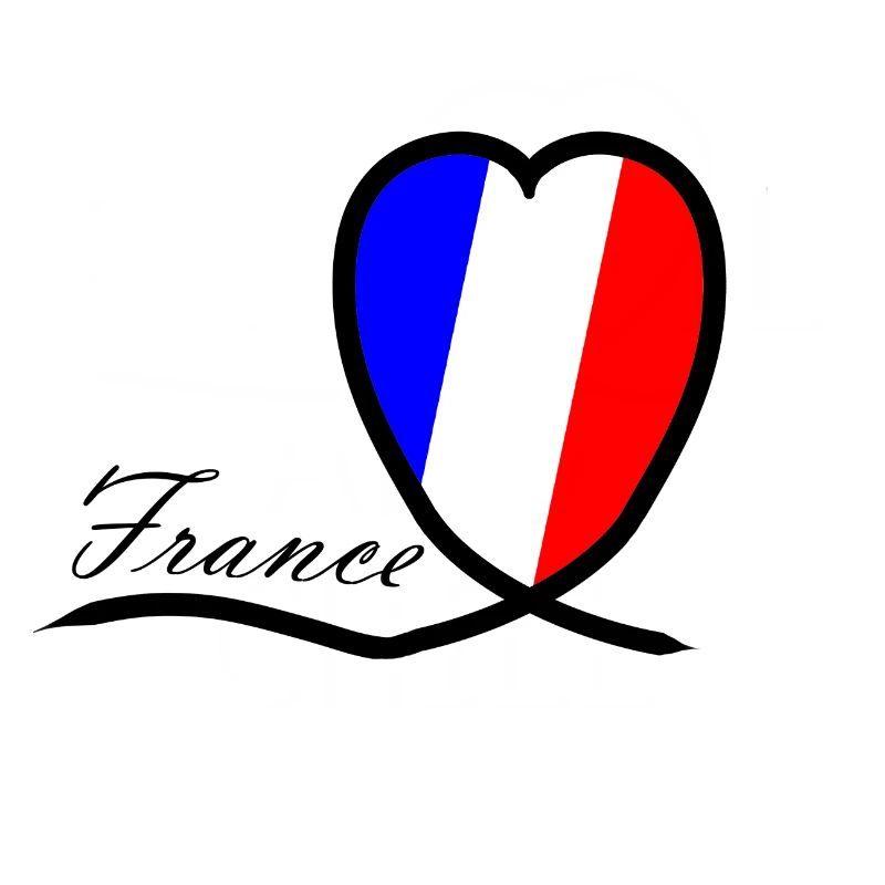 Frankreich Herz Souvenir