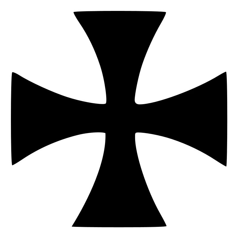 Maltese cross - Croix de Malte (MC2)