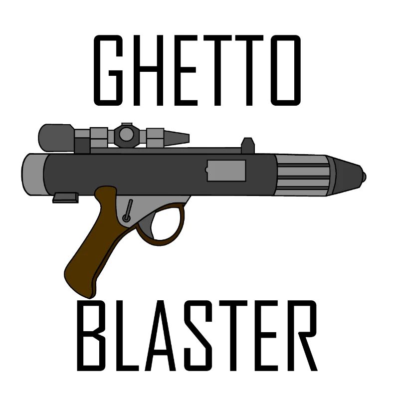 Ghetto Blaster Pistolet