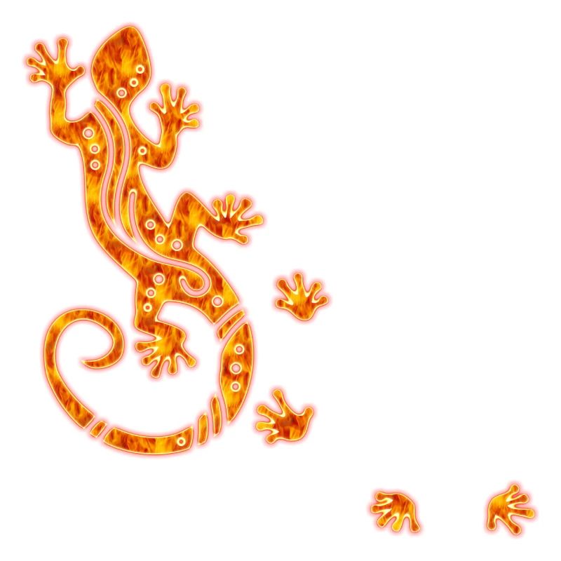 Running Gecko Fire