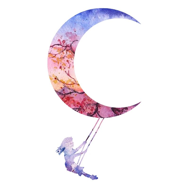 balançoire lune