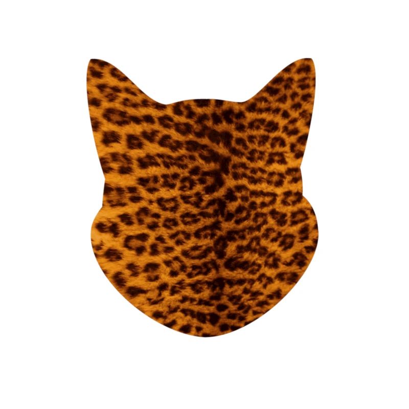 Motif léopard de chat