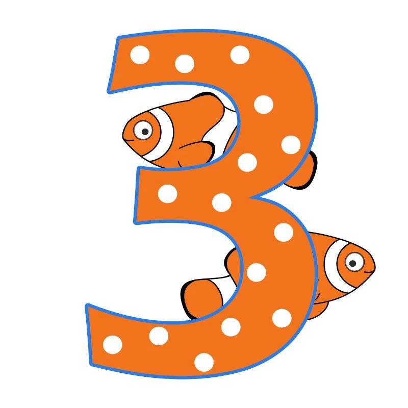 Nemo Anemonefish Third Birthday