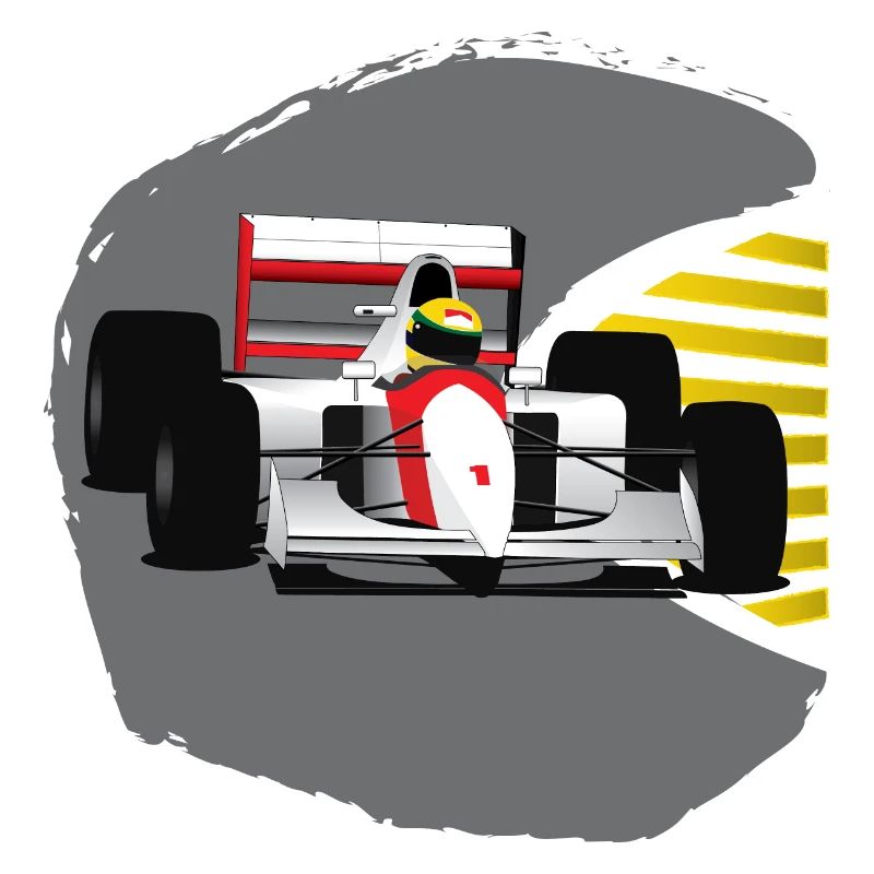 Voiture de course de formule senna