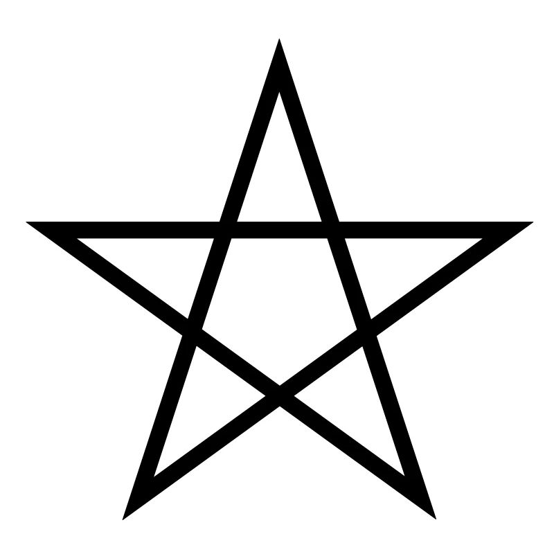 Pentagramm - PrintShirt at