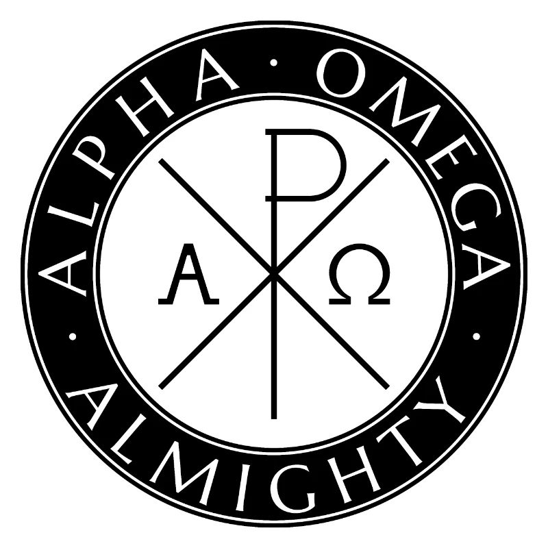 Alpha Omega Almighty Black