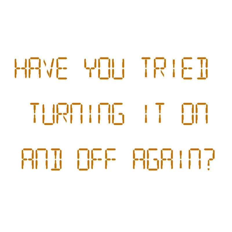 IT Crowd - schaltet es aus und wieder ein