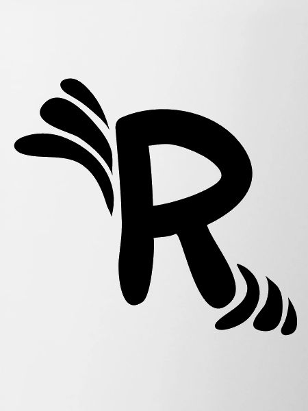 Letter R & Pattern