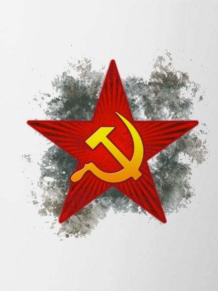 Soviet red star emblem
