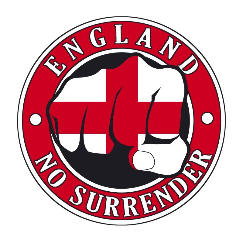 Angleterre "No Surrender" Fist