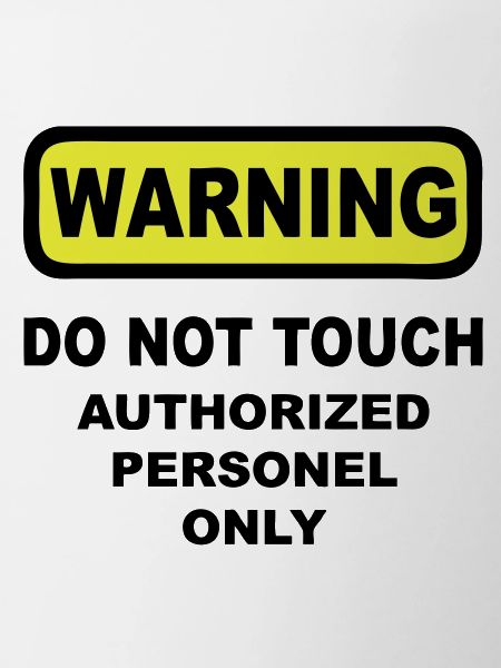 warning humor