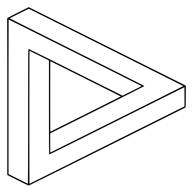 Illusion d'optique hallucination