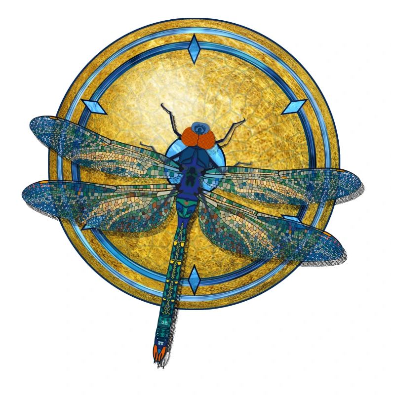 Libelle Jugendstil