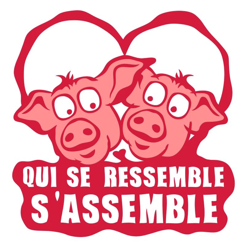 assembles like love heart cochon2
