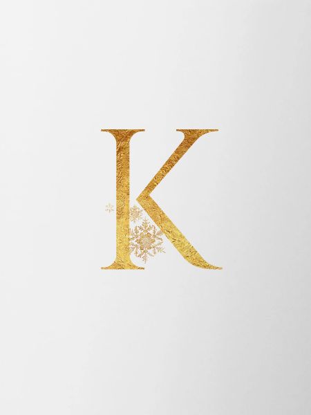 Initial letter K