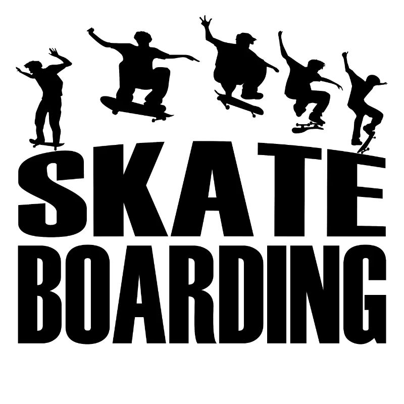 Longboard Skateboard Shirts Geschenk Silhoutte