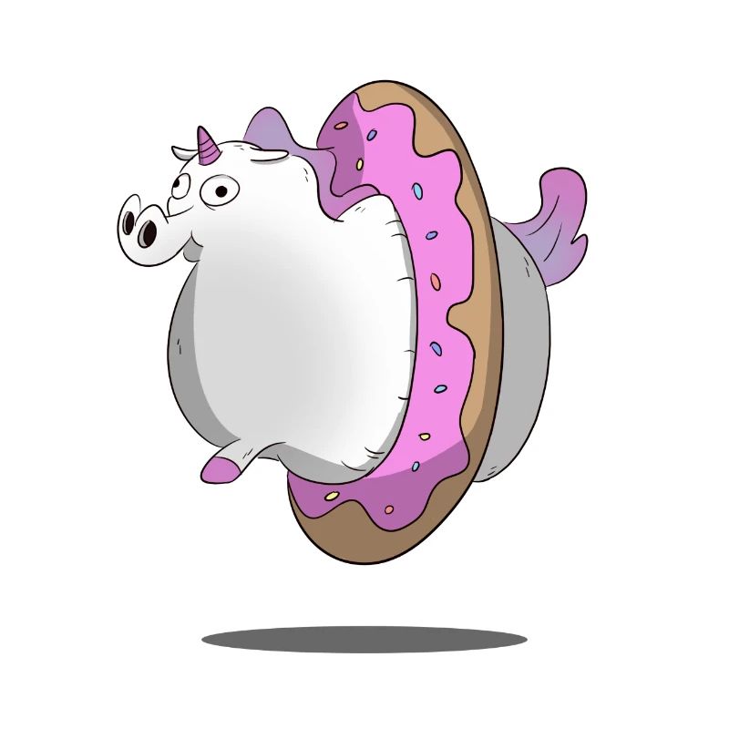 Unicorn / Einhorn - Donut