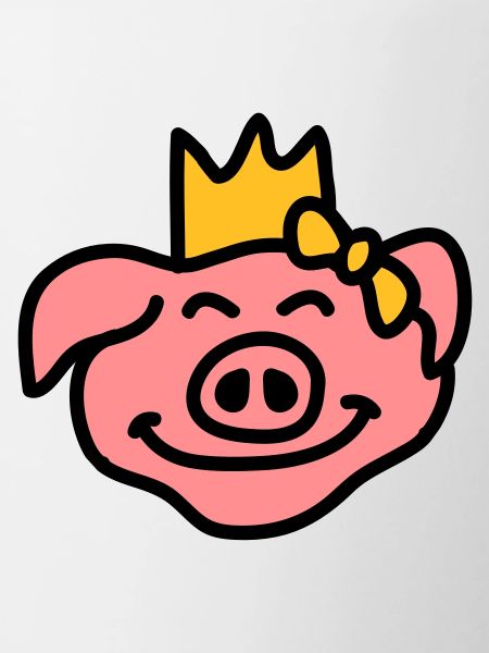 Pricess Pig Head
