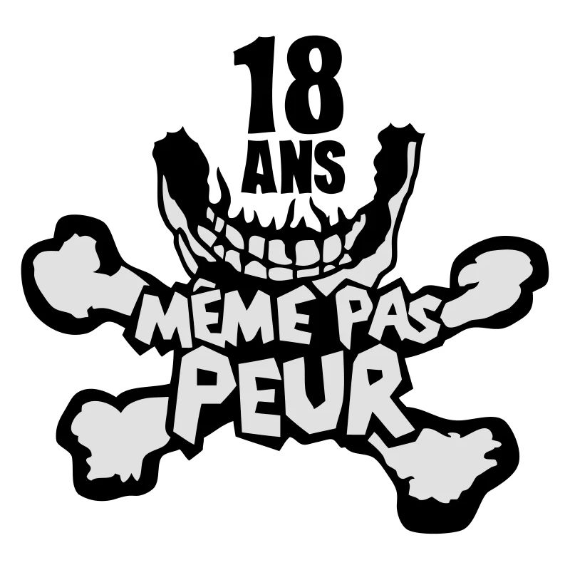 18 ans meme pas peur anniversaire tete m