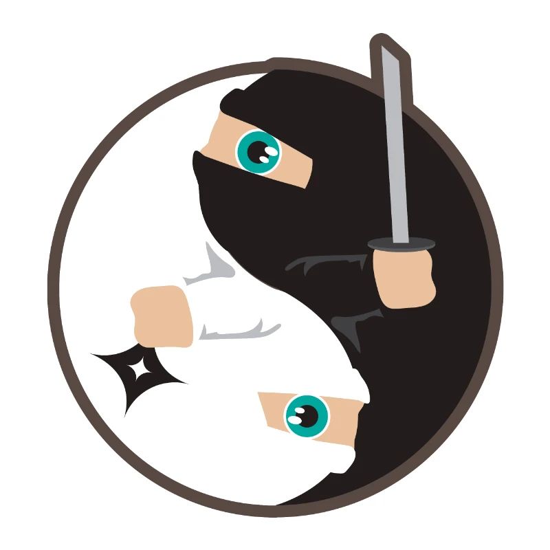 Yin Yang Ninja Day and Night - Gift Idea