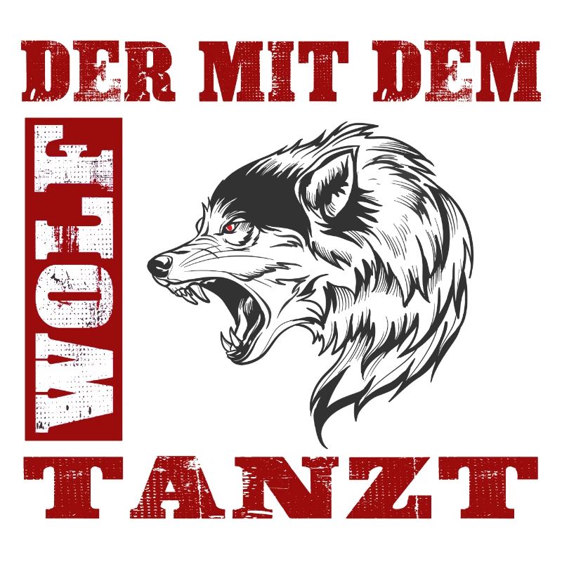 Der mit dem Wolf Tanzt Geschenk