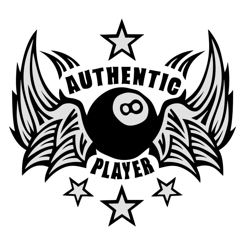 8 ball pool player authentic black 11